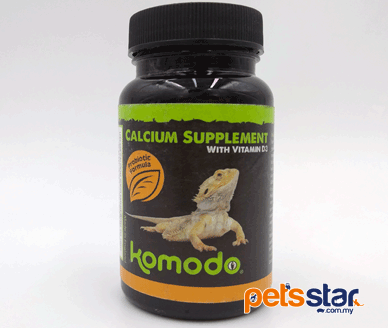 Komodo Calcium Supplement With Vitamin D3 Komodo Calcium Supplement With Vitamin D3
